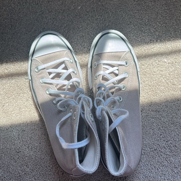 Converse All Star brown/tan High-Tops PLATFORM - Picture 4 of 6